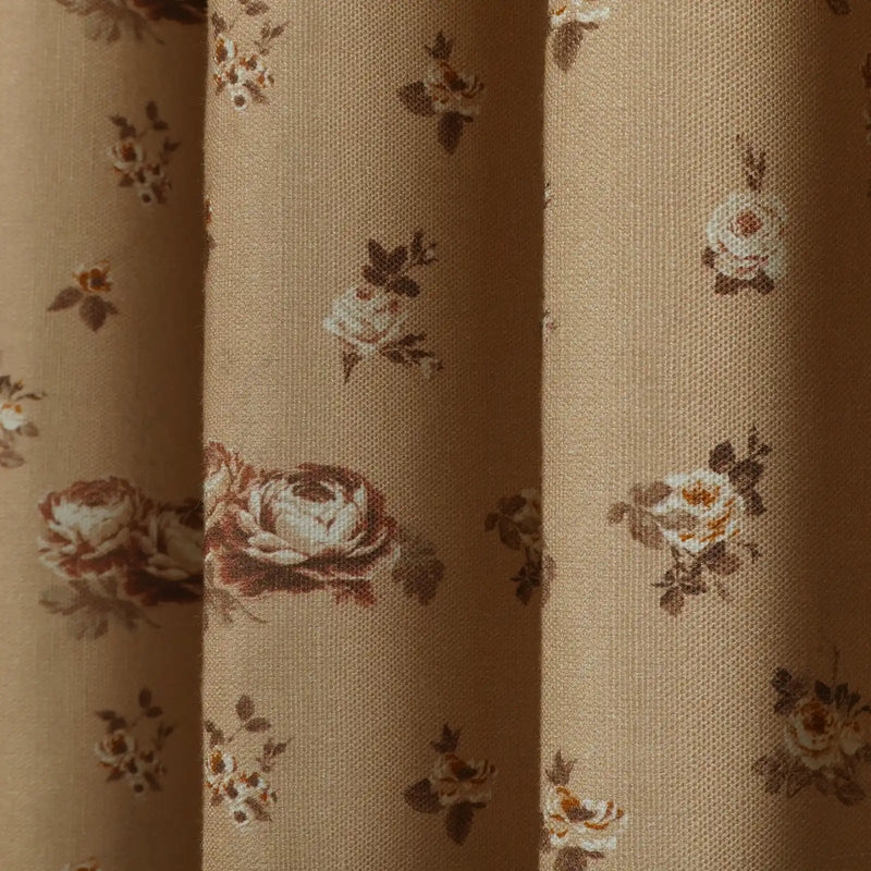 MS. MAVERICK MUSE x TWOPAGES Pastoral Printed Linen Cotton Pleated Curtains