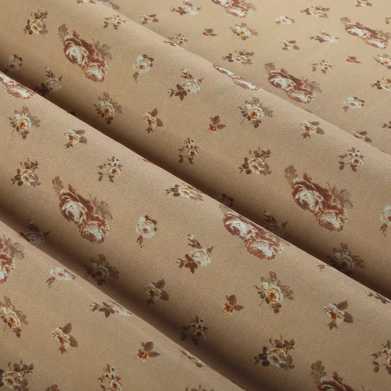 MS. MAVERICK MUSE x TWOPAGES Pastoral Printed Linen Cotton Pleated Curtains