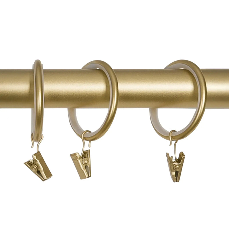 Jaylon Quiet-Glide Curtain Clip Rings (Pack of 12)?-TWOPAGES