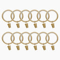 Jaylon Quiet-Glide Curtain Clip Rings (Pack of 12)?-TWOPAGES