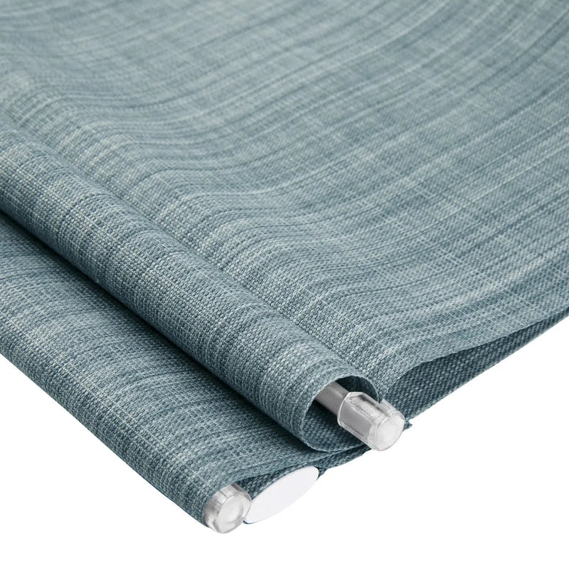 Alvin Motorized Linen Room Darkening Roman Blind?-TWOPAGES