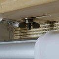 Motorized Window Blinds Bamboo Woven
