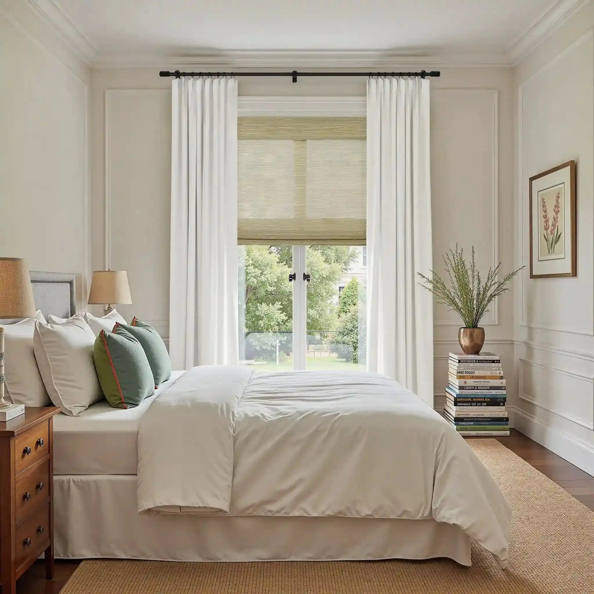 Rae Natural Ramie Bamboo Woven Blinds - Series P?-TWOPAGES CURTAINS