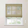 Rae Motorized Window Blinds Bamboo Woven - Series P-TWOPAGES