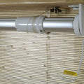 Motorized Window Blinds Bamboo Woven