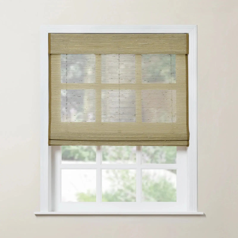Rae Natural Ramie Bamboo Woven Blinds - Series P-?-TWOPAGES CURTAINS