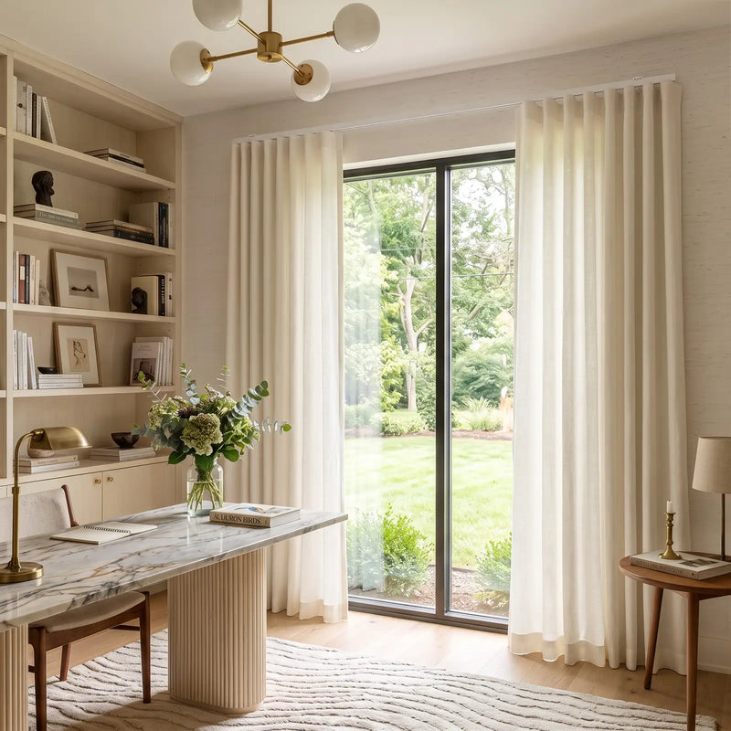 LORA Flexible Curtain Track System for Windows & Room Dividers