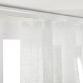 Flynn Voile Wave Curtains with Belt Hook - Leo Track