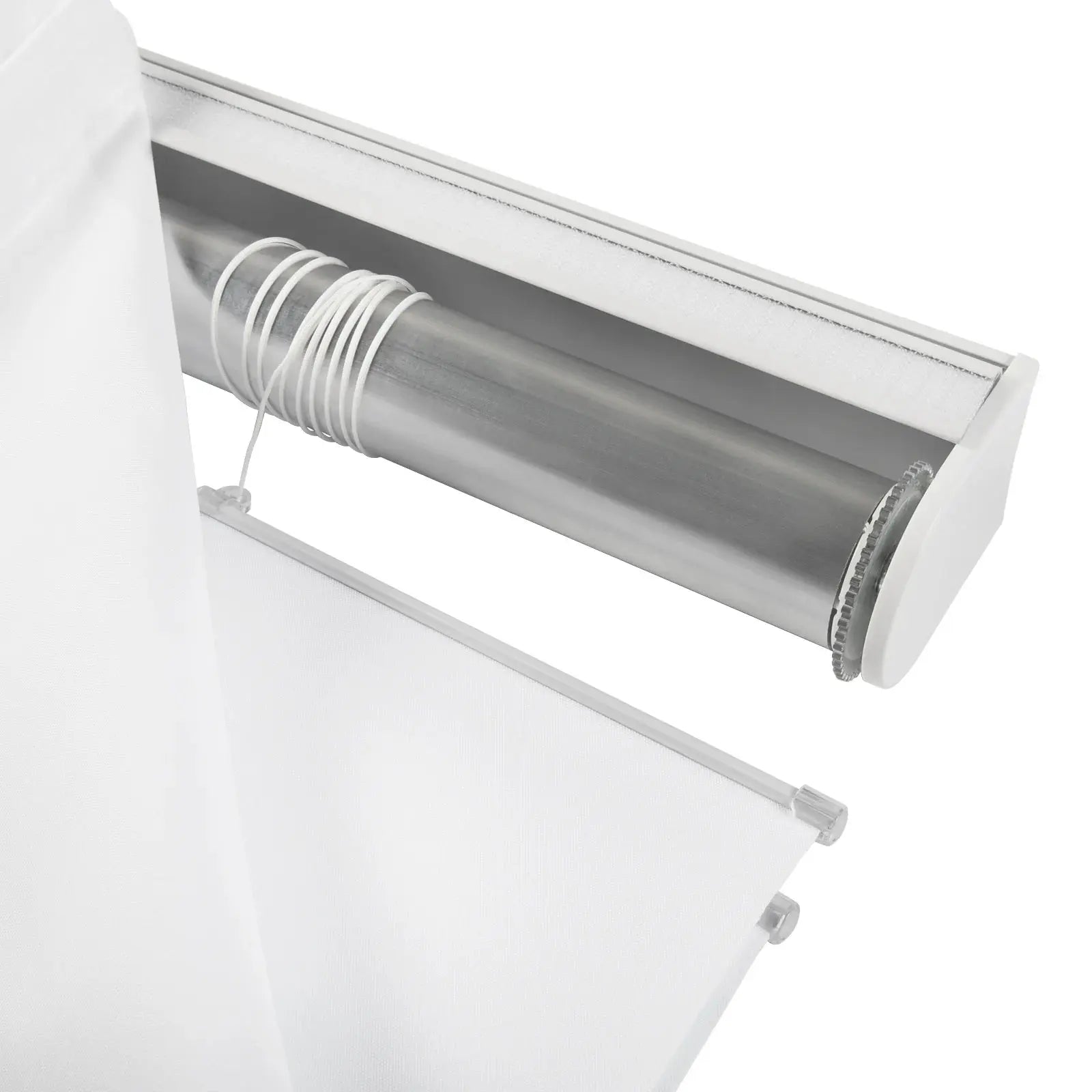 Alvin Motorized Sheer Room Darkening Roman Blind?-TWOPAGES