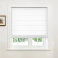 Alvin Motorized Sheer Room Darkening Roman Blind?-TWOPAGES
