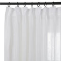 Joy 100% Linen Sheer Curtain Pleated TWOPAGES