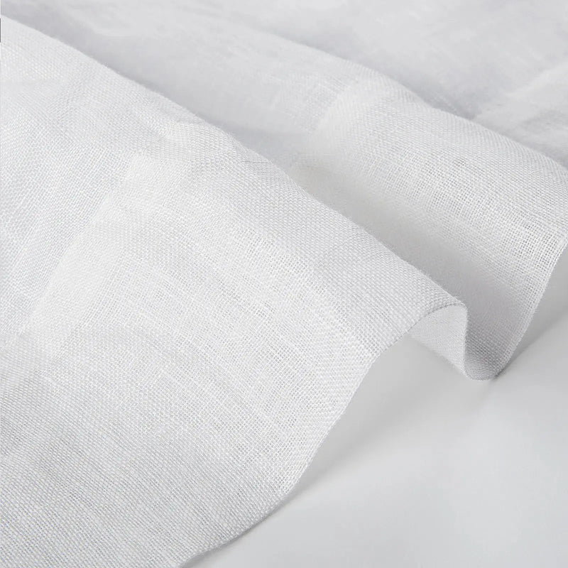 Joy 100% Linen Sheer Curtain Pleated?-TWOPAGES