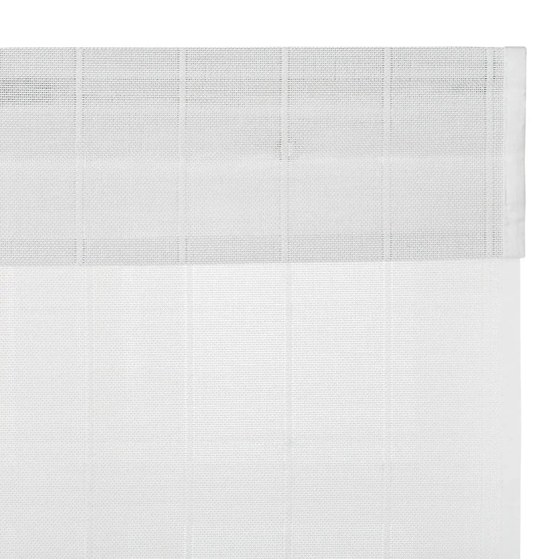 Sybil Bamboo Roman Blind - White TWOPAGES CURTAINS