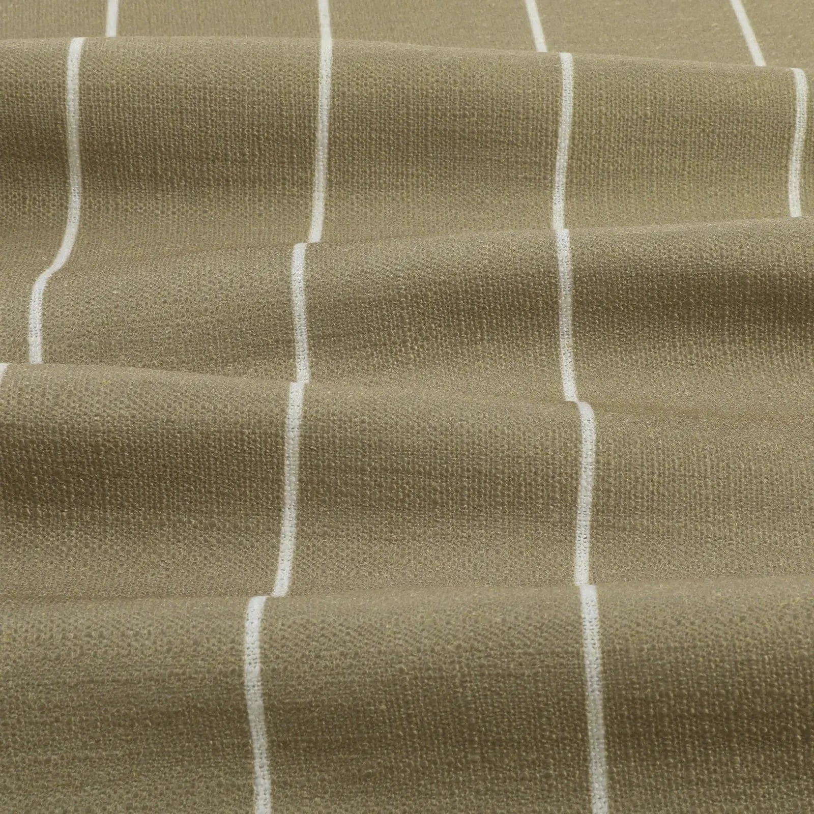 Stefana Silber Print Linen Blend Curtain Drapery Pleated?-TWOPAGES