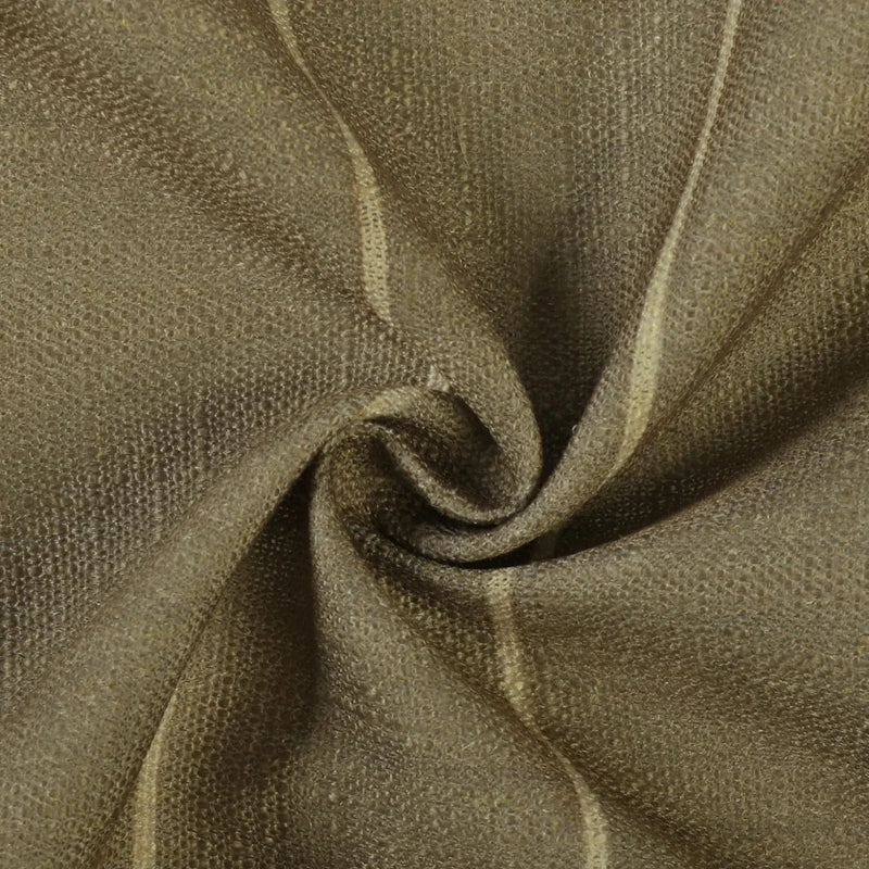 Stefana Silber Print Linen Blend Curtain Drapery Pleated?-TWOPAGES