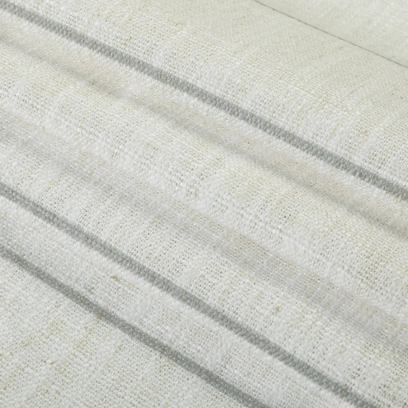 Stefana Silber Print Linen Blend Curtain Drapery Pleated?-TWOPAGES