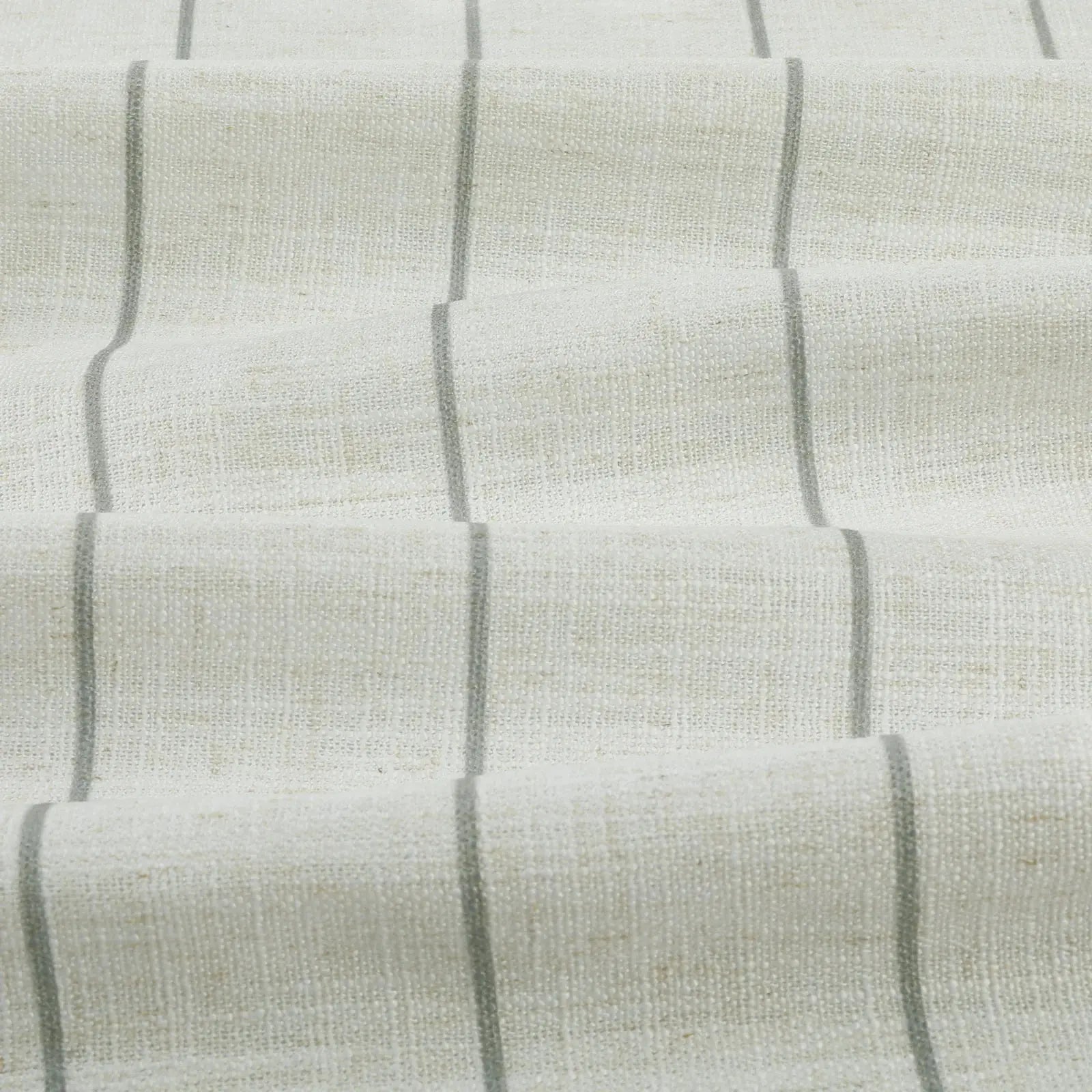 Stefana Silber Print Linen Blend Curtain Drapery Pleated?-TWOPAGES