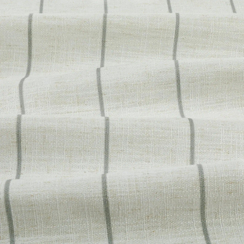 Stefana Silber Print Linen Blend Curtain Drapery Pleated?-TWOPAGES
