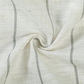 Stefana Silber Print Linen Blend Curtain Drapery Pleated?-TWOPAGES