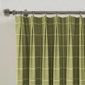 Stefana Silber Print Linen Blend Curtain Drapery Pleated?-TWOPAGES
