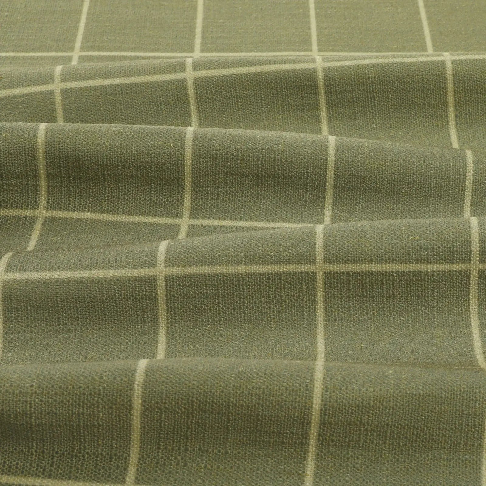 Stefana Silber Print Linen Blend Curtain Drapery Pleated?-TWOPAGES