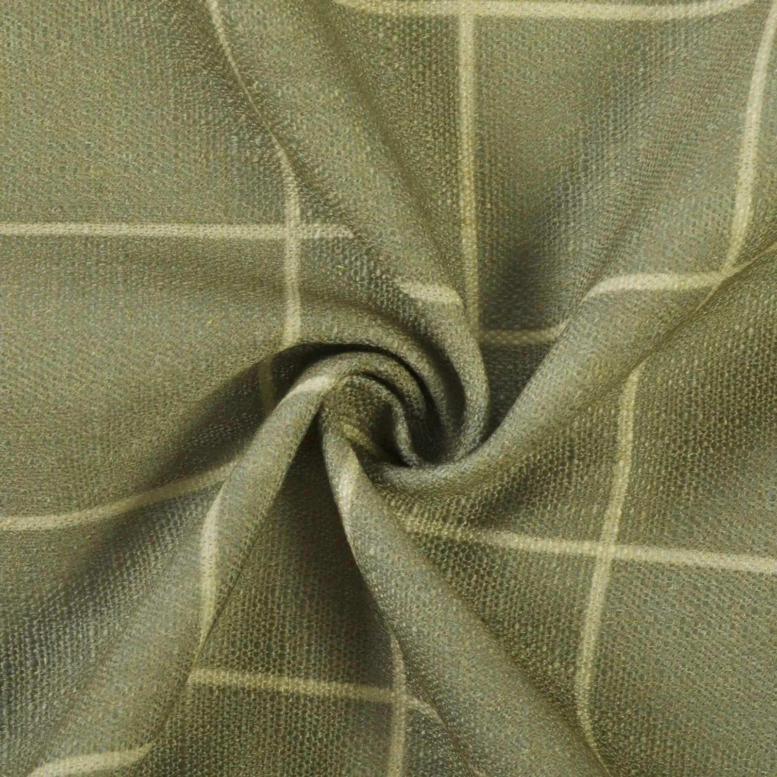 Stefana Silber Print Linen Blend Curtain Drapery Pleated?-TWOPAGES