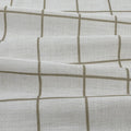 Stefana Silber Print Linen Blend Curtain Drapery Pleated?-TWOPAGES