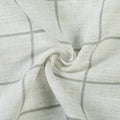 Stefana Silber Print Linen Blend Curtain Drapery Pleated?-TWOPAGES