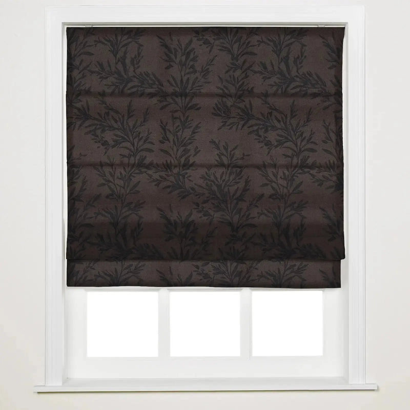 Sara Le Printed Roman Shade Cordless -TWOPAGES