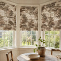 Sara Le  x TWOPAGES Printed Linen Roman Blind Cord Lift