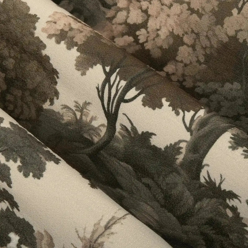 Sara Le x TWOPAGES Printed Linen Roman Blind Cordless